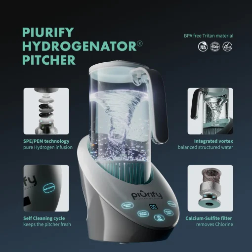 Water Hydrogen Generator 1.5L - Image 3